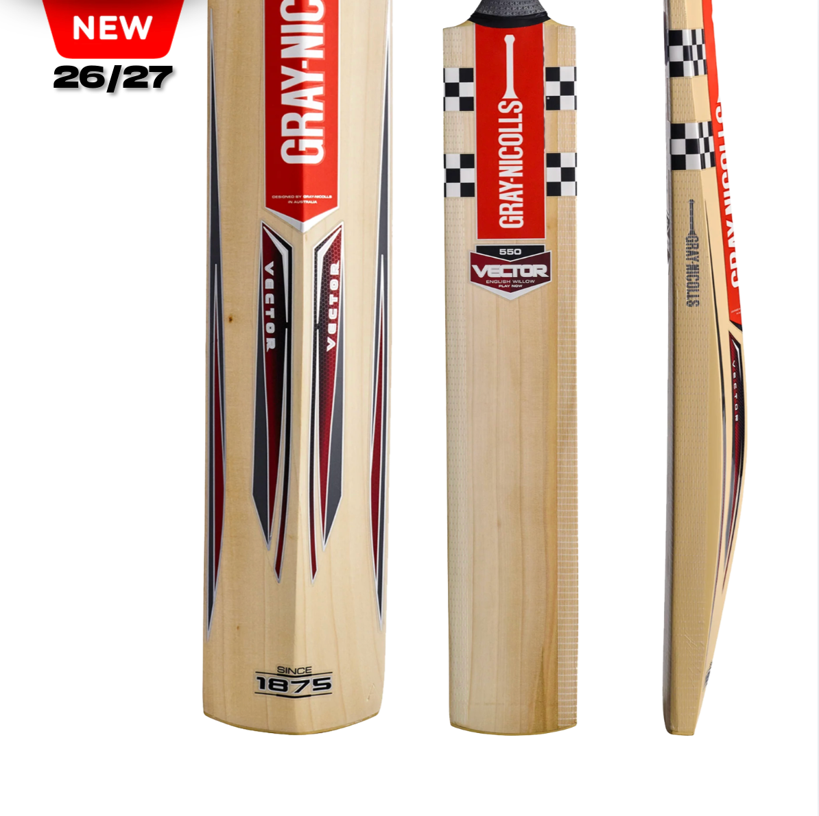 Gray Nicolls Vector 550 EW Cricket Bat – PlayNow – SH - 26/27