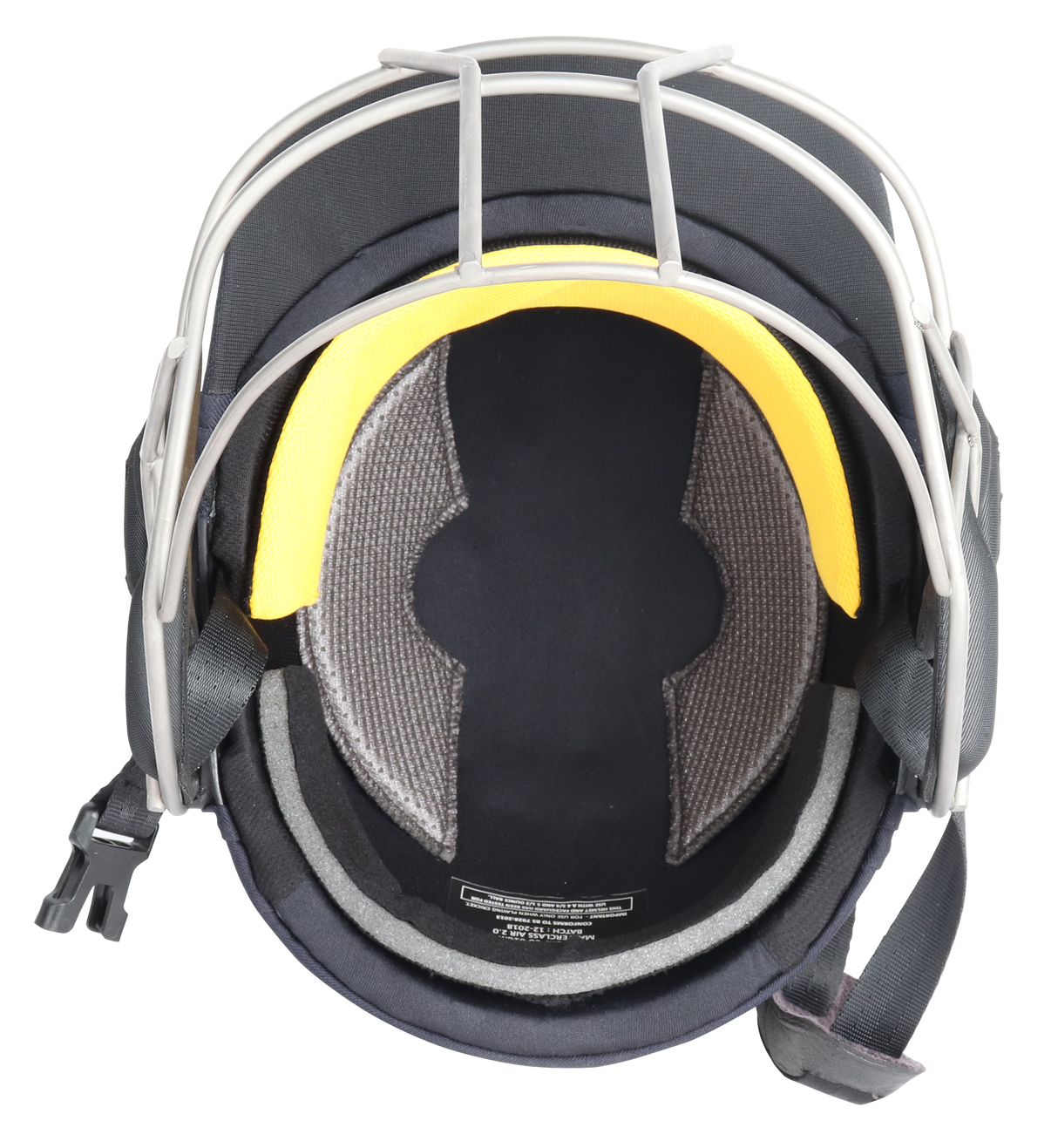 Shrey Master Class Air 2.0 Cricket Batting Helmet with Neck Guard - Stainless Steel - 26-27