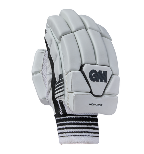 GM 606 Noir Cricket Batting Gloves - Adult - 26/27