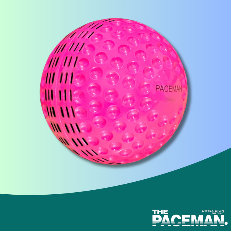 Paceman Lightning Bowling Machine Ball - Pink - Pack 12
