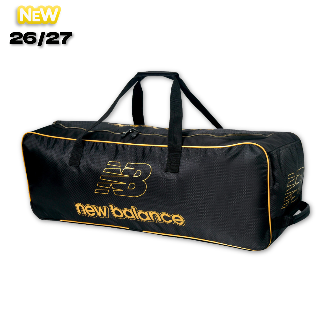 New Balance 500 Junior Cricket Wheelie Bag - 26/27