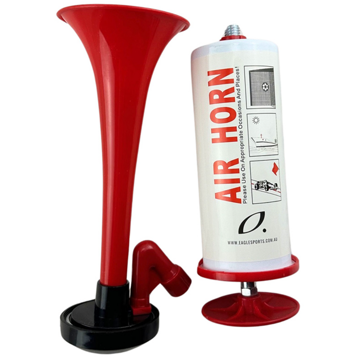 Alliance Pump Action Air Horn Set