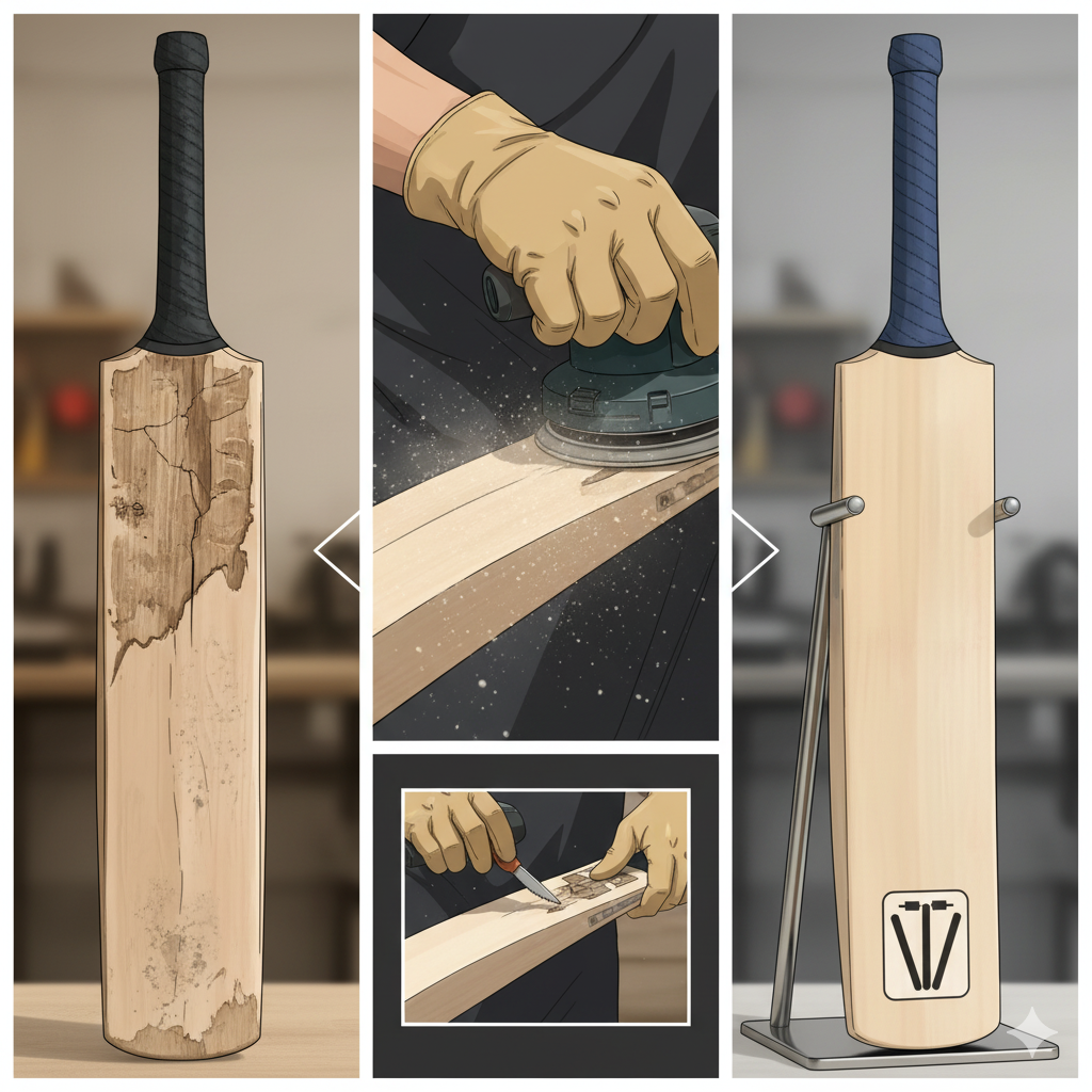 Cricket Bat Refurbishment Service
