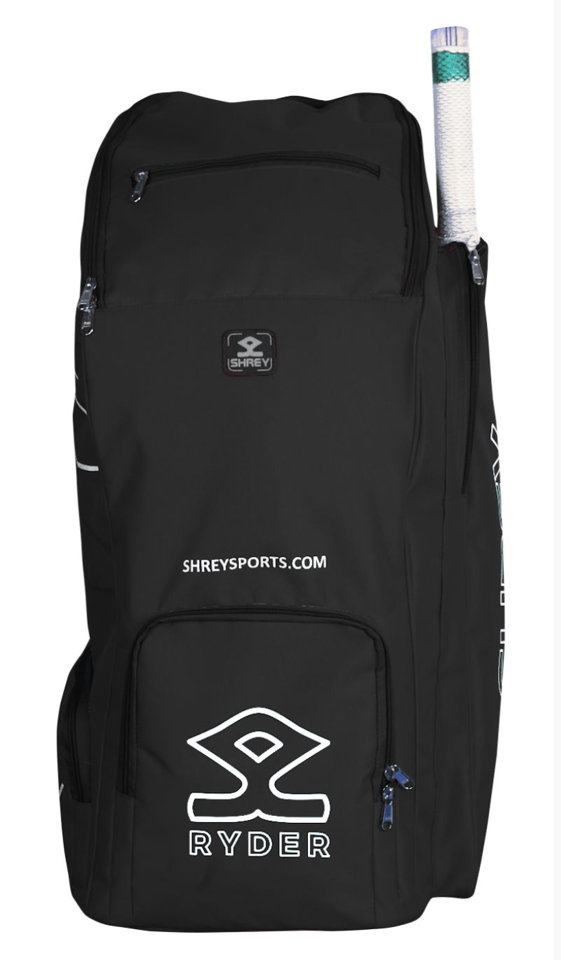 Shrey Ryder Duffle Cricket Bag – Black
