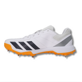 Adidas Howzat Steel Spike Cricket Shoes – Cloud White / Aurora Onix / Lucid Tangerine - 26/27