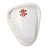 Gray Nicolls Cricket Abdominal Guard - White - 26/27