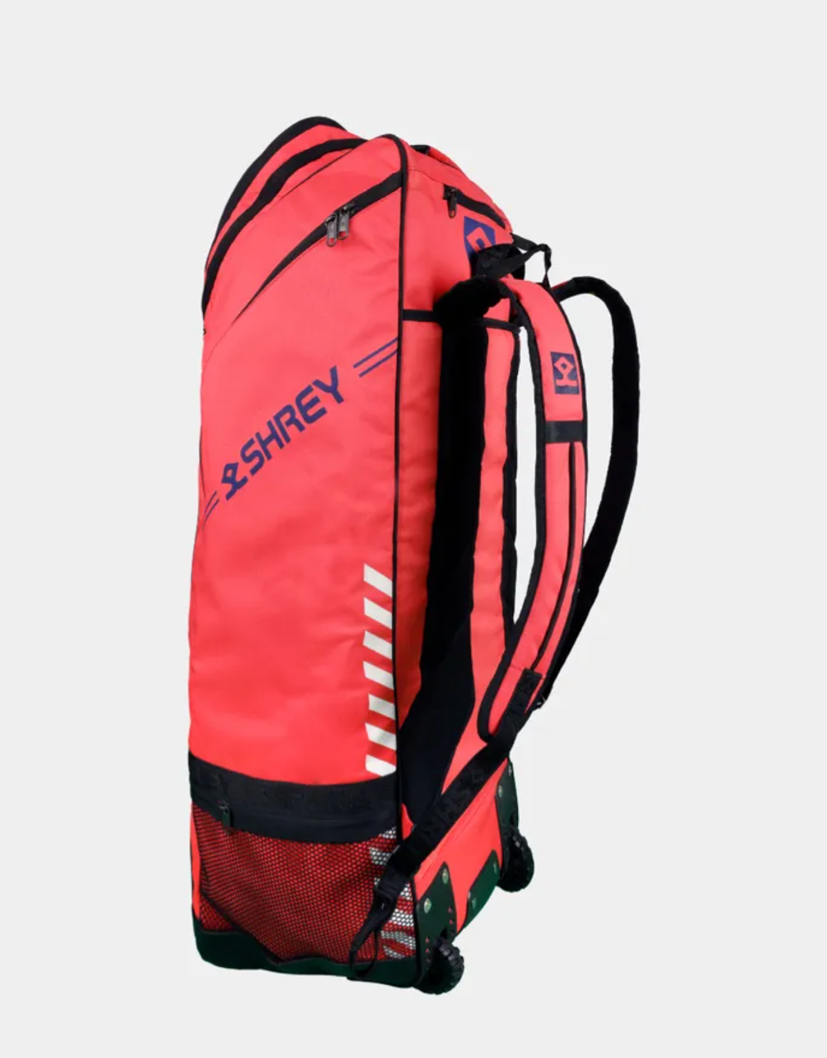 Shrey Legacy 80 Duffle Wheelie Cricket Bag - Radiant Red