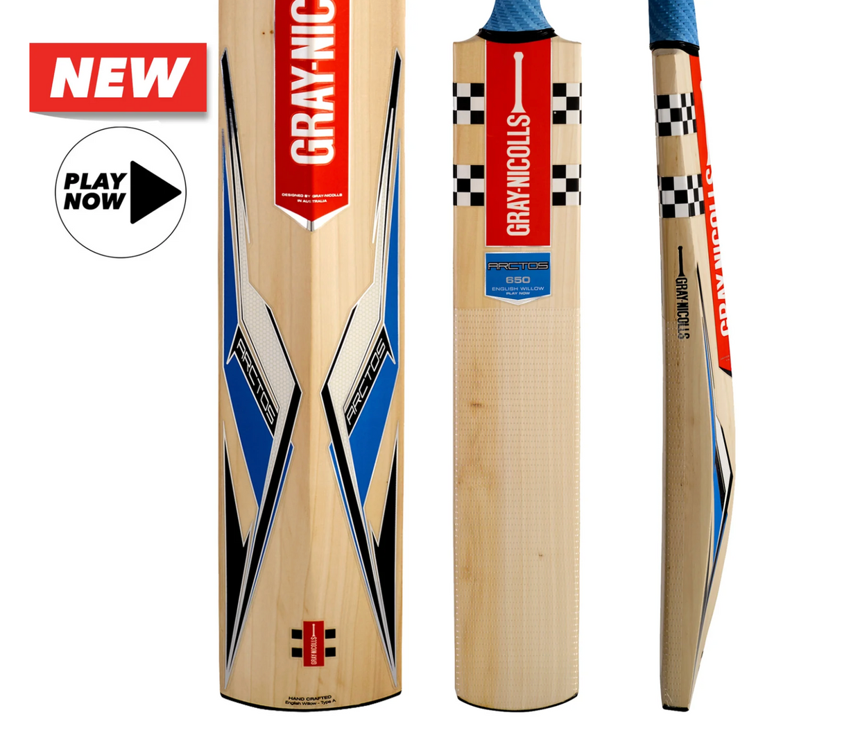 Gray Nicolls Arctos 650 EW Cricket Bat ( Play Now ) - SH - 25/26