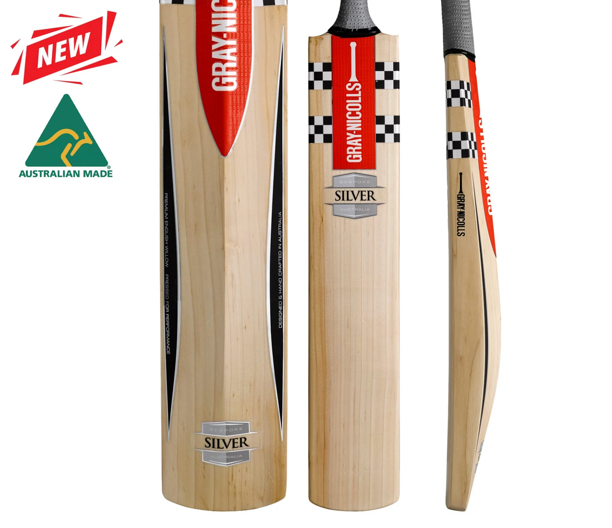 Gray Nicolls Silver English Willow Cricket Bat - SH -25/26