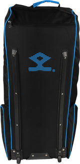 Shrey Pro Wheelie Cricket Bag – Black / Electric Blue - 26/27