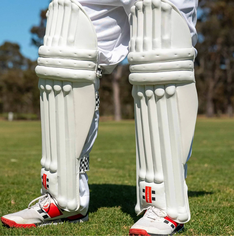 Gray Nicolls Prestige Cricket Batting Leg Guards  - Adult - 26/27