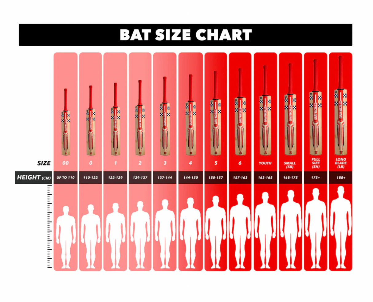 Gray Nicolls Steel English Willow Cricket Bat – SH - 26/27