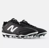 New Balance 442 Team FG V3 Men’s Football Shoes - Black with white - D Width