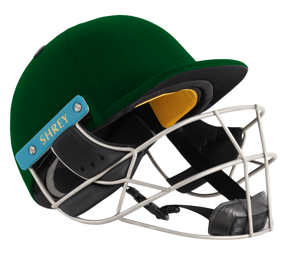 Shrey Master Class Air 2.0 Cricket Batting Helmet with Neck Guard - Stainless Steel - 26-27