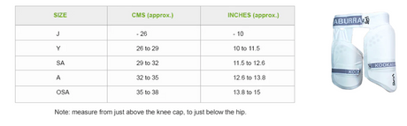 Kookaburra Pro 6.0 - Pro Thigh Guard