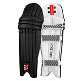 Gray Nicolls Select Cricket Batting Leg Guards - Black - Ambi  - 26/27