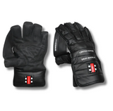 Gray Nicolls Limited Edition Wicket keeping Gloves - Black - Adult