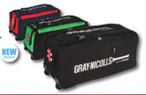 Gray Nicolls GN 700 Wheel Cricket Bag - Black/Green - 26/27