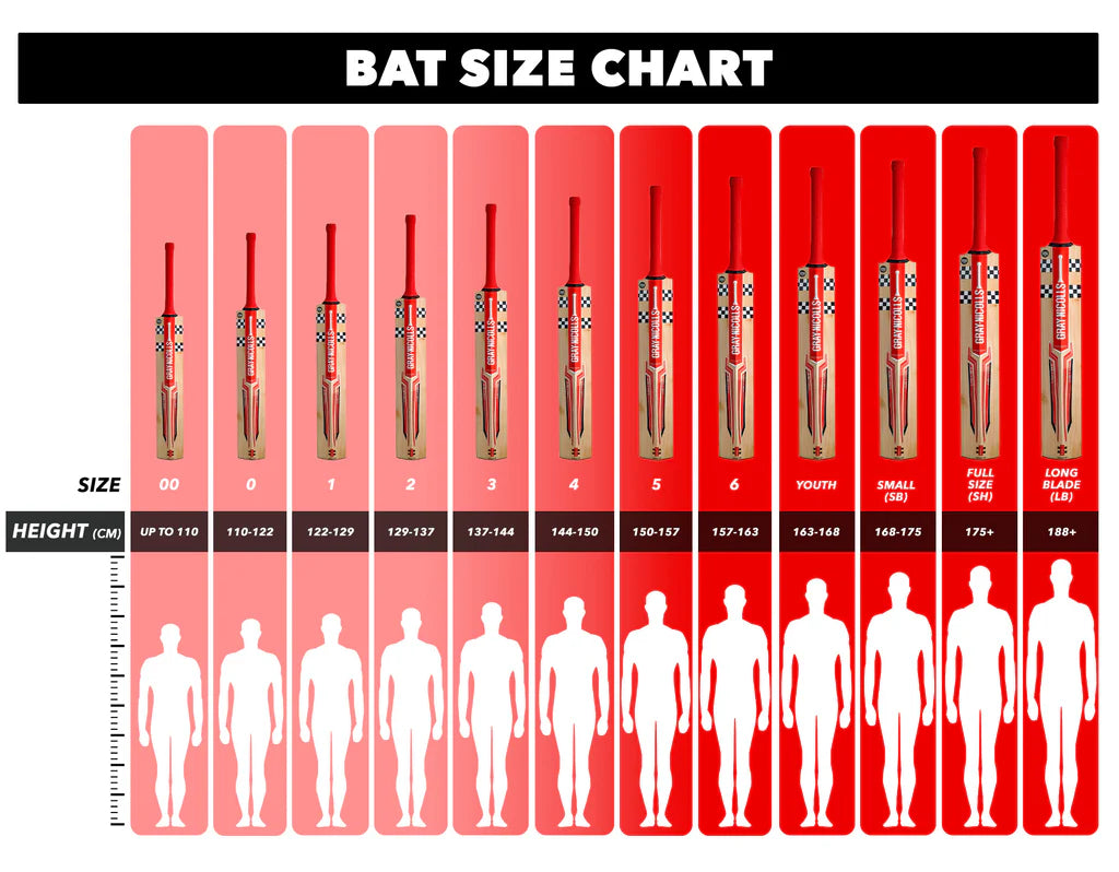 Gray Nicolls Nova 4.0 1200 EW Cricket Bat – Natural – Junior  - 26/27