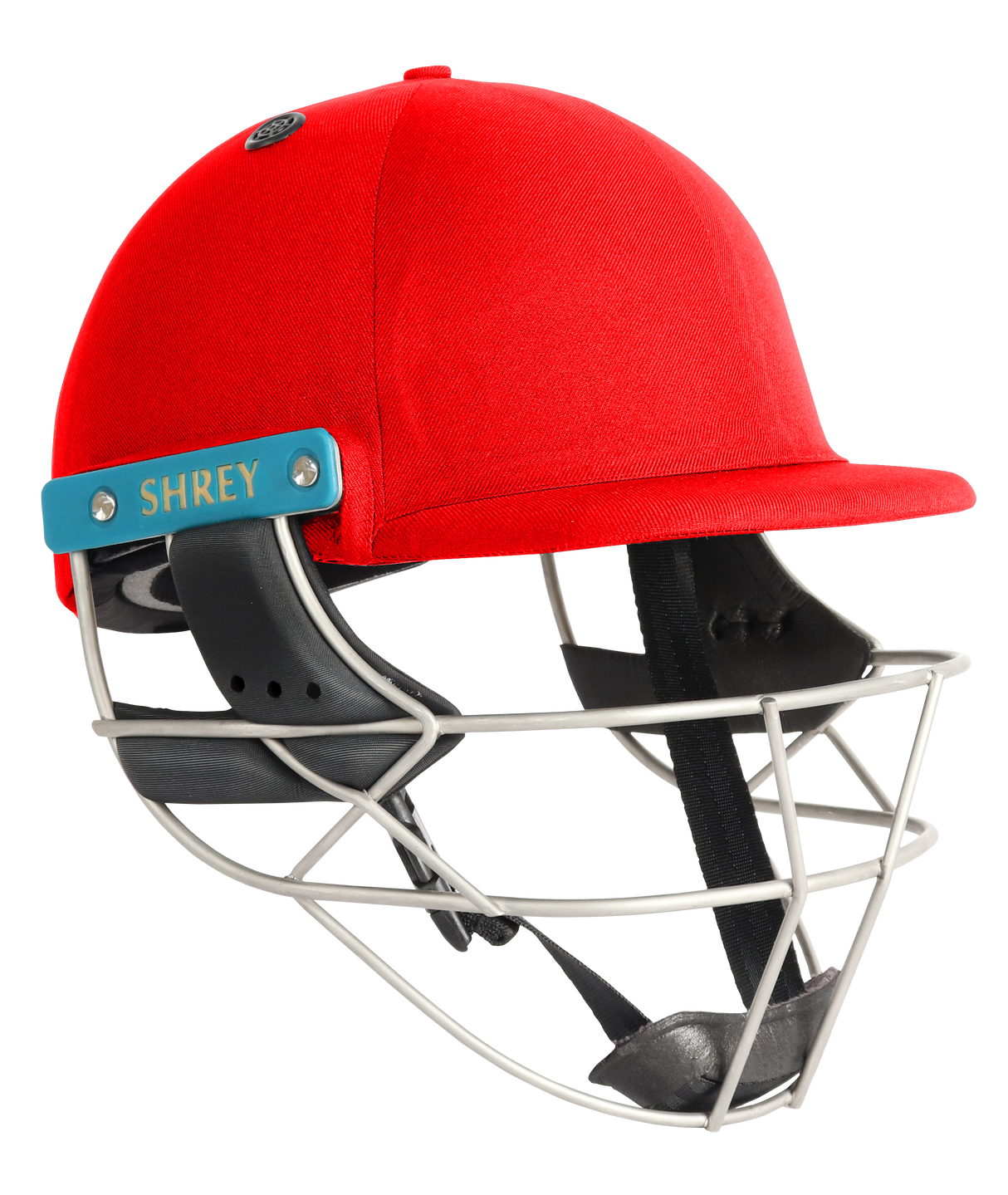 Shrey Master Class Air 2.0 Cricket Batting Helmet with Neck Guard - Stainless Steel - 26-27
