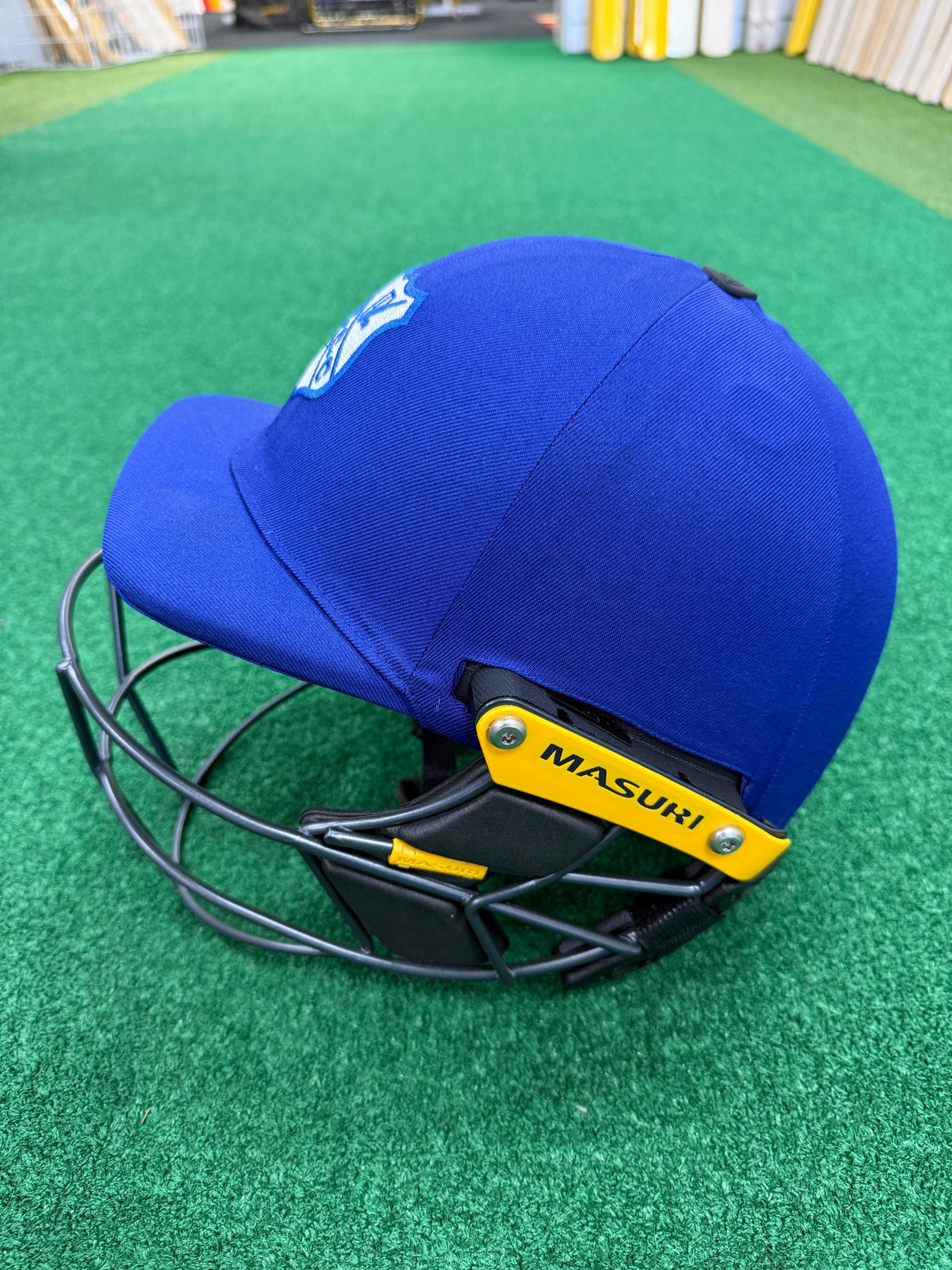Masuri T Line Steel Custom Batting Helmet – Melville CC – Senior – 26/27